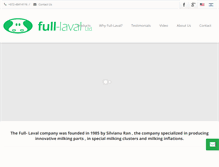 Tablet Screenshot of full-laval.com